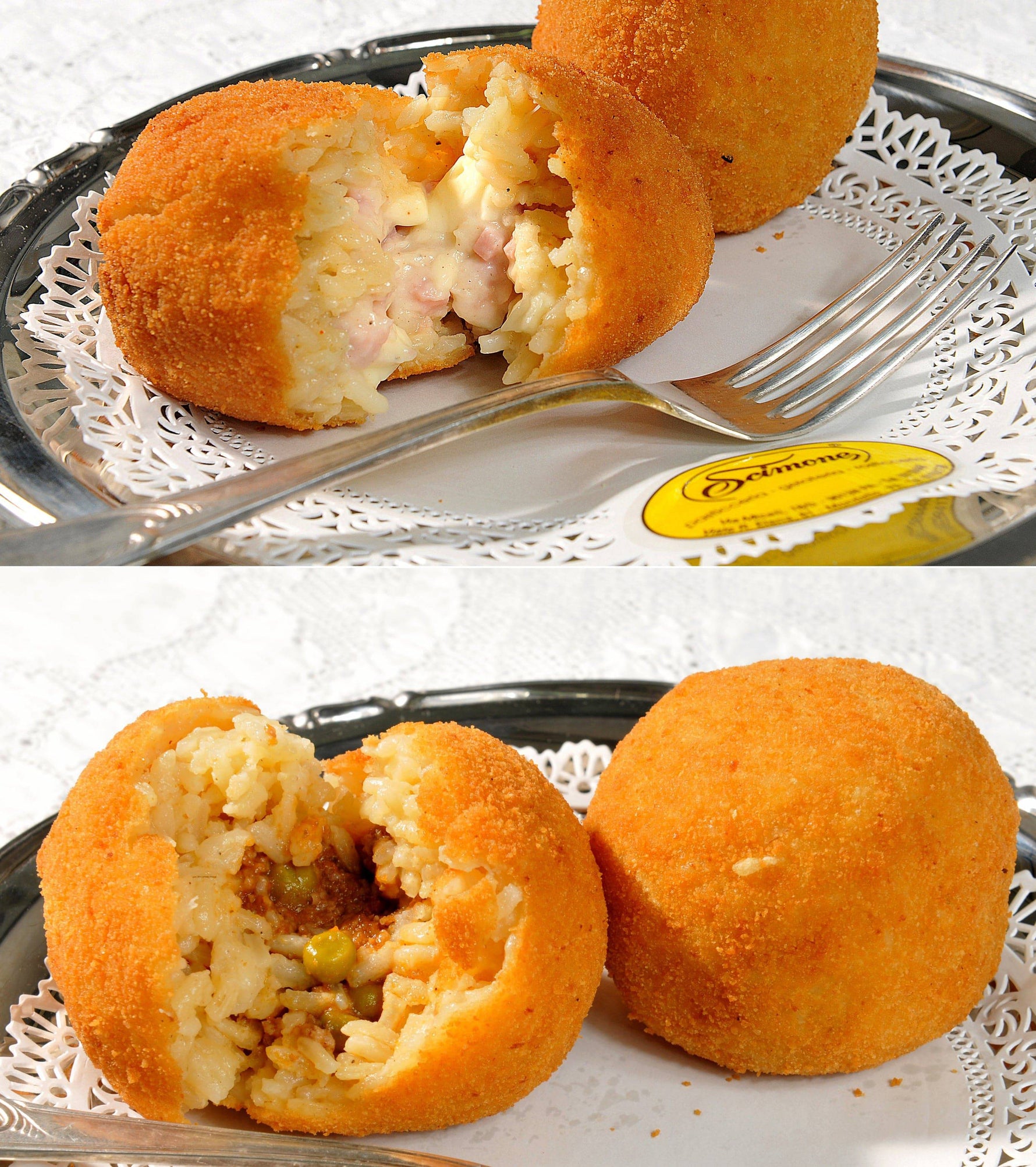 Arancine miste al burro e alla carne - Don Leo Shop