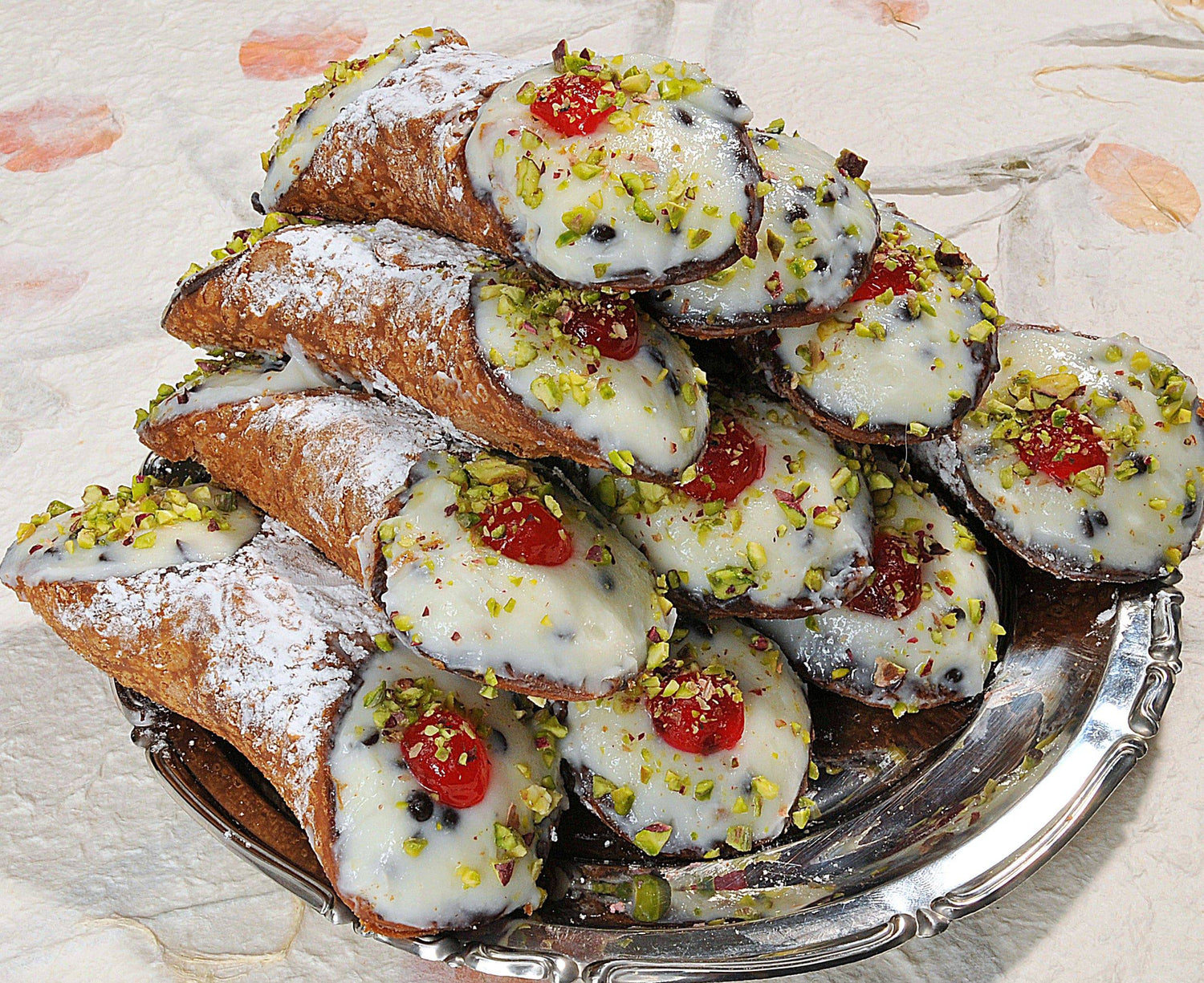 Cannoli siciliani con pistacchi by Scimone