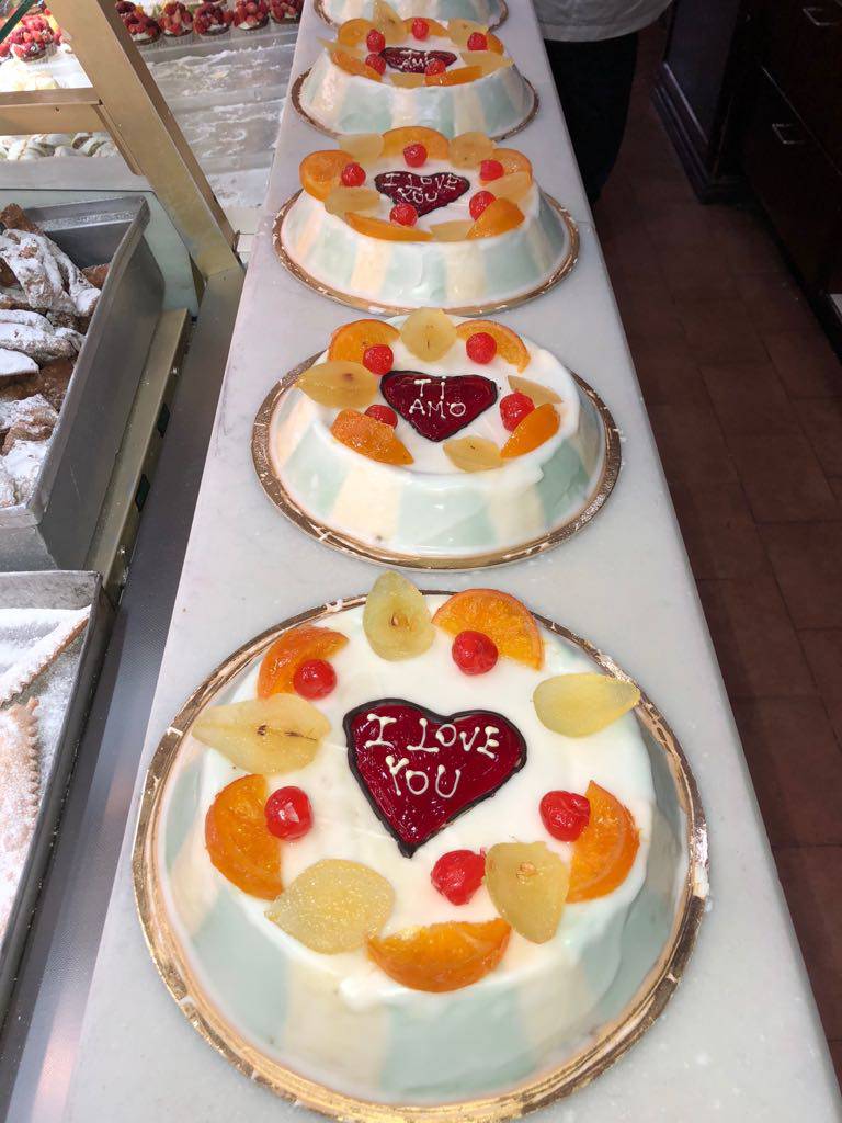 Torta Cassata San Valentino - Don Leo Shop