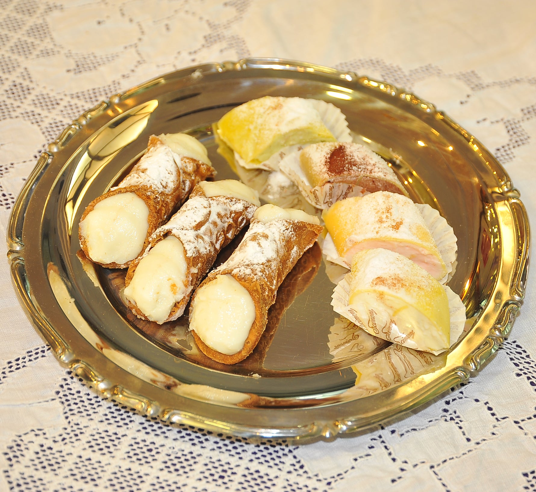 Cannoli mignon e Dita di Apostolo